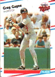 1988 Fleer Baseball Cards      011      Greg Gagne
